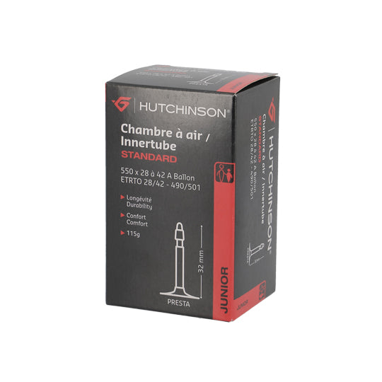 CHAMBRE A AIR VELO 550A (28/42-490/501) VP HUTCHINSON STANDARD