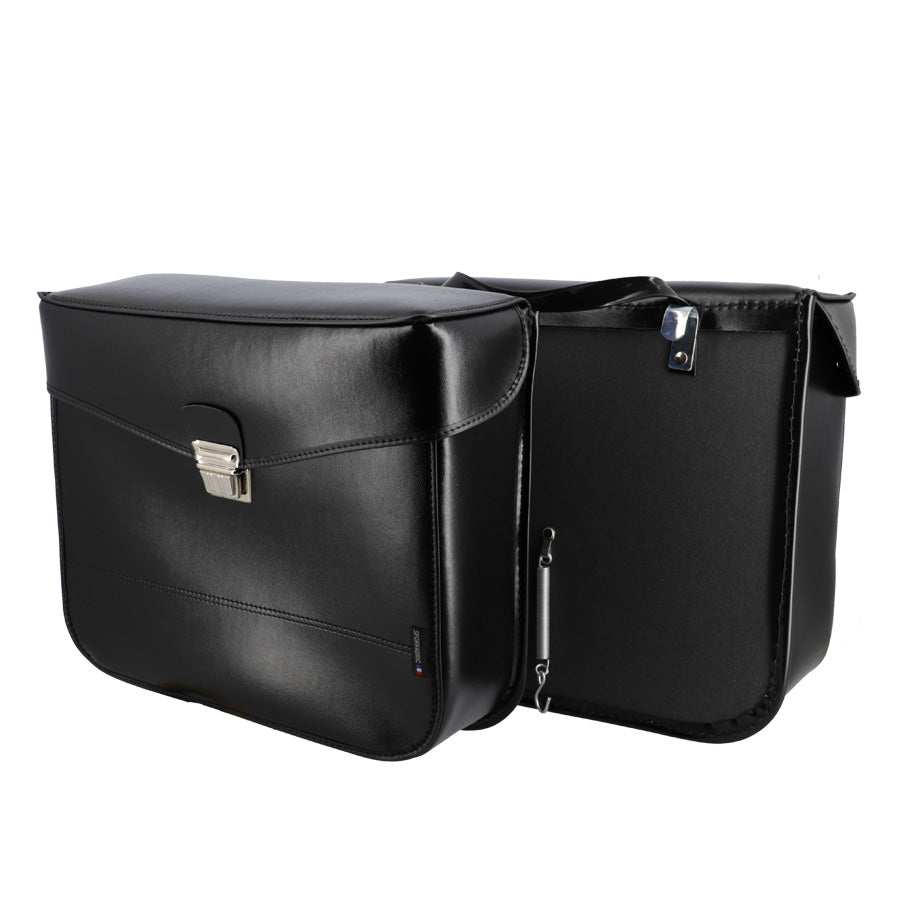 SACOCHE VELO PORTE BAGAGE SPORFABRIC S17 CROCHET NOIRE (PR) - 330X280X110MM