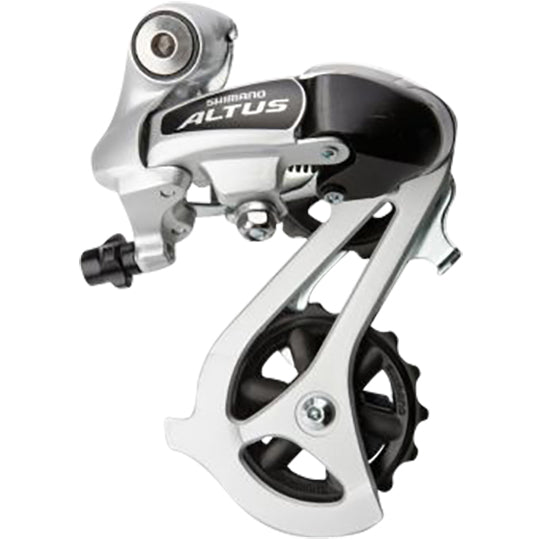 DERAILLEUR VTT AR SHIMANO ALTUS M310 7/8V. ARGENT