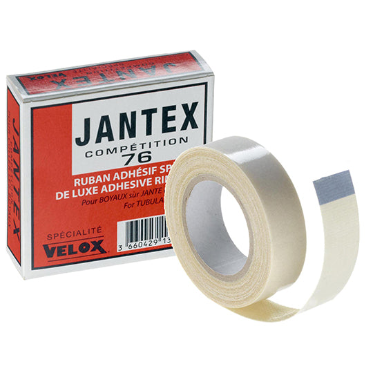 BANDE ADHESIVE/FOND DE JANTE/COLLE BOYAU VELOX 18MM JANTEX JANTE ALUMINIUM (POUR 2 ROUES)