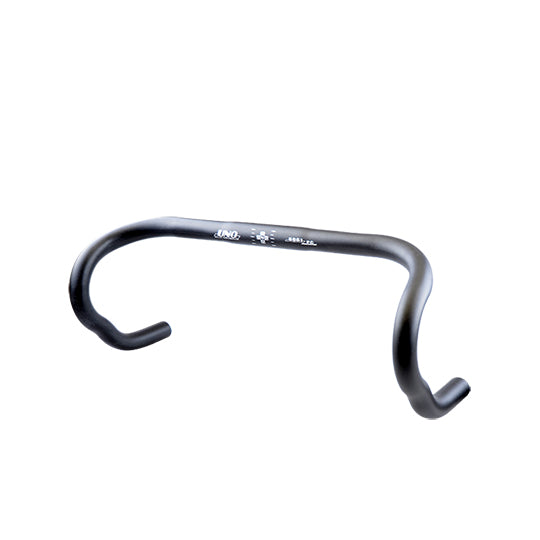 CINTRE ROUTE ALU D.26 42 AXE/AXE (44 EXTERIEUR) NOIR ANATOMIQUE (PROF.110MM/HT.155MM)