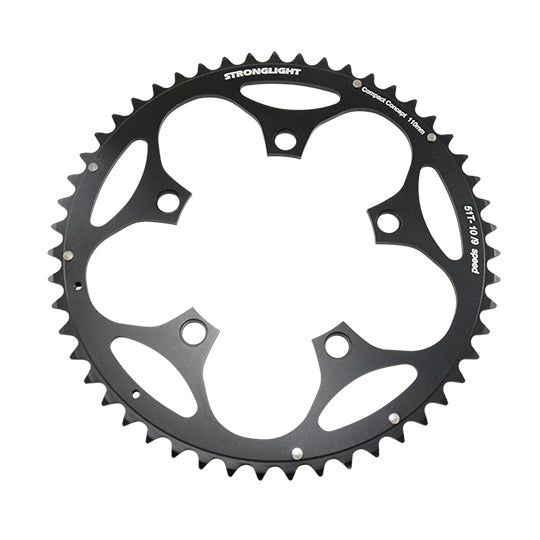 PLATEAU ROUTE DIAM 110 EXTER 48DTS NOIR ALU 5083 STRONG 10/9V. 5 BRANCHES