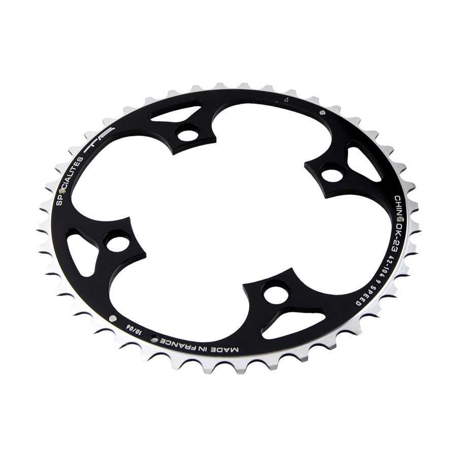 PLATEAU VTT TRIPLE DIAM 104 EXTER 44DTS NOIR 4 BRANCHES 18MM CHINOOK TA 9V