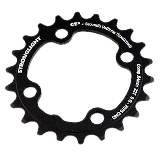 PLATEAU VTT TRIPLE DIAM 64 INTER 22DTS NOIR 4 BRANCHES CT2 STRONG 9V