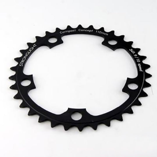 PLATEAU ROUTE DIAM 110 INTER 42DTS NOIR ALU 5083 STRONG 10/9V. 5 BRANCHES