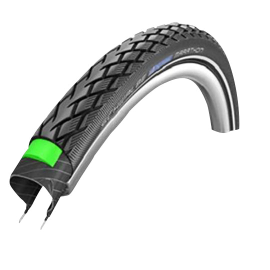 PNEU VTC/URBAIN 700X35C - 28X1.40 TR SCHWALBE GREEN MARATHON TT NOIR (37-622) VAE/E-BIKE
