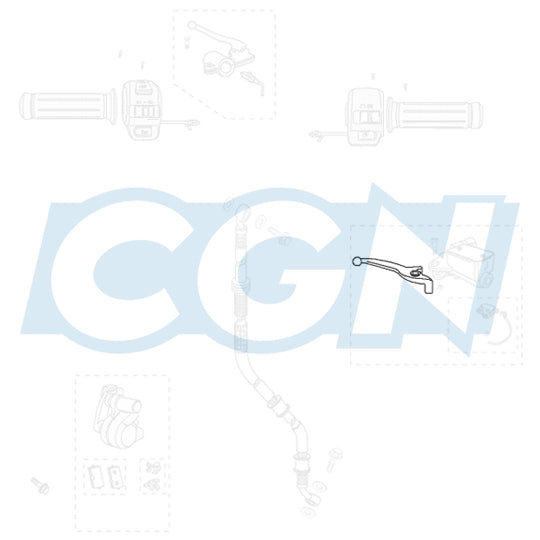 LEVIER FREIN SCOOTER DROIT OEM PEUGEOT VCLIC