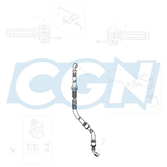 DURITE HYDRAULIQUE FREIN AV SCOOTER OEM PEUGEOT VCLIC