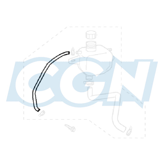 DURITE EAU MAXI SCOOTER OEM PEUGEOT SATELIS 125 (TROP PLEIN)