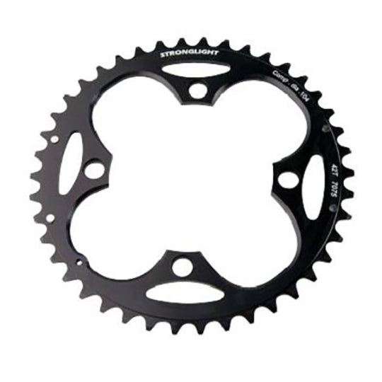 PLATEAU VTT TRIPLE DIAM 104 EXTER 42DTS NOIR 4 BRANCHES ALU 7075 STRONG 9V