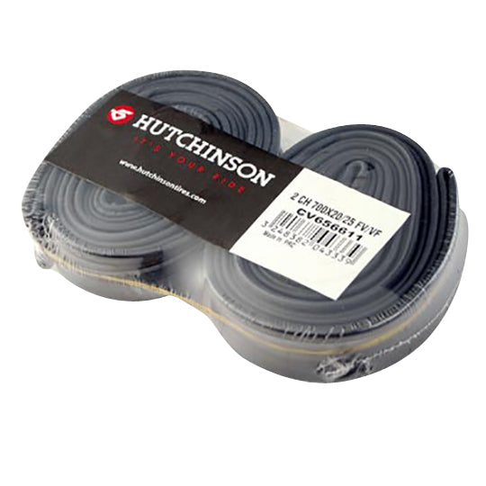 CHAMBRE A AIR VELO 700C (20/25-622/630) VP 48 MM HUTCHINSON (LOT DE 2)