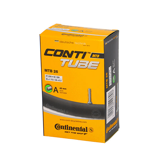 CHAMBRE A AIR VELO 26" X 1.75-2.50 (47/62-559) VS CONTINENTAL CONTI TUBE