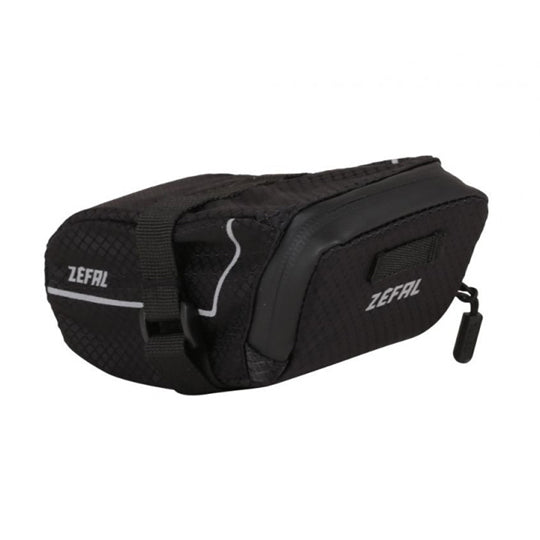 SACOCHE SELLE ZEFAL Z LIGHT PACK XS NOIRE 0,30L SANGLE AUTO AGRIPPANTE SUR RAIL