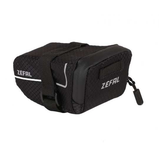 SACOCHE SELLE ZEFAL Z LIGHT PACK S NOIRE 0,4L SANGLE AUTO AGRIPPANTE SUR RAIL ET TIGE SELL