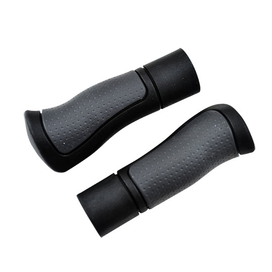 POIGNEE VELO HERRMANS 120MM ERGONOMIQUE PREDECOUPE NOIR/GRIS (PR)