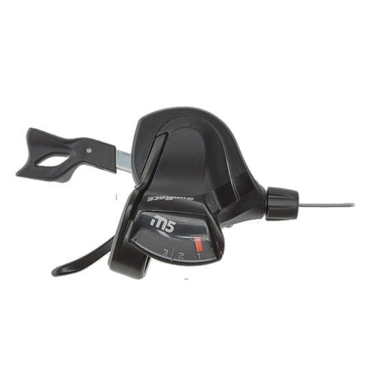 MANETTE VTT RAPID. PUSH-PULL 3V. SUNRACE DLM53 GAUCHE COMP.SHIMANO/SRAM
