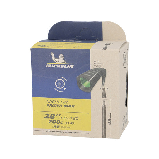 CHAMBRE A AIR VELO 700C (33/46-622) VP 48 MM MICHELIN PROTEK MAX A3