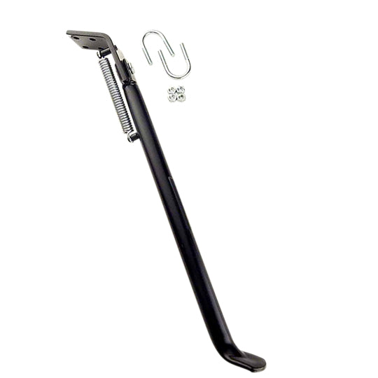 BEQUILLE MECABOITE LATERALE ADAPT. DERBI SENDA R 2000-> LONGUEUR 350MM (AXE/EXTREMITE)