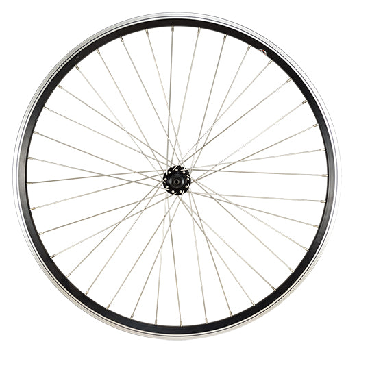 ROUE VTT 26" AV BLOCAGE JANTE NOIR MACH1 ER10 MOY.SHIMANO TX500 V-BRAKE