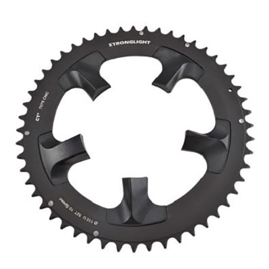 PLATEAU ROUTE DIAM 110 EXTER 52DTS NOIR CT2 ULTEGRA 6750 STRONG 10V. 5 BRANCHES