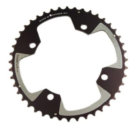 PLATEAU VTT DOUBLE DIAM 120 EXTER FILETE 44DTS NOIR 4 BRANCHES CROSS (COMP.PEDALIER SRAM