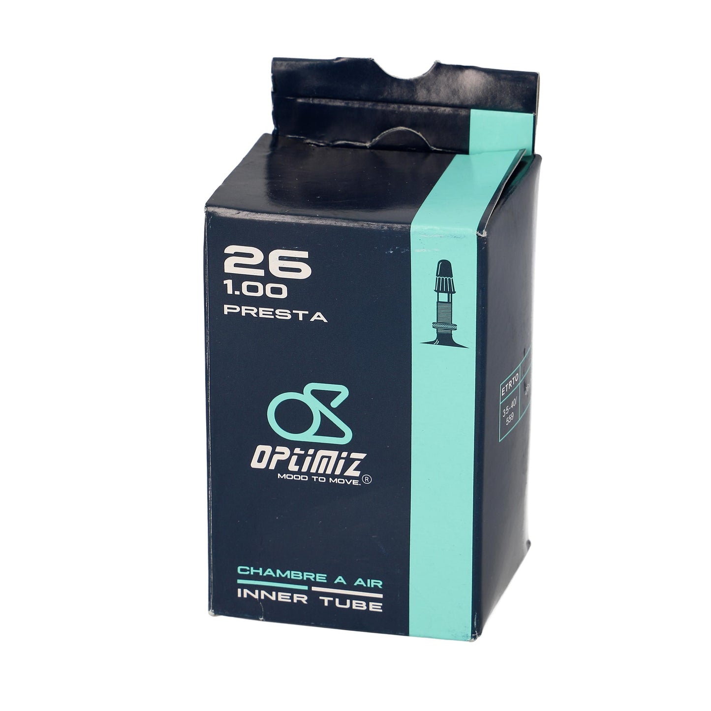 CHAMBRE A AIR VELO 26" X 1.00-1.20 (25/30-559) VP OPTIMIZ