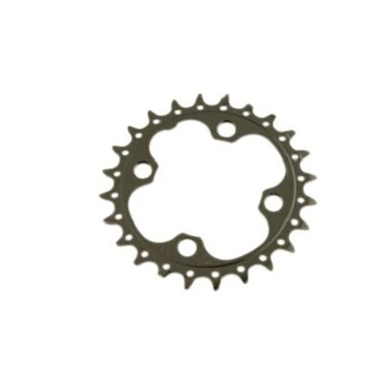 PLATEAU VTT TRIPLE DIAM 64 INTER 24DTS NOIR 4 BRANCHES SHIMANO ORIGINE SLX M660 10V.
