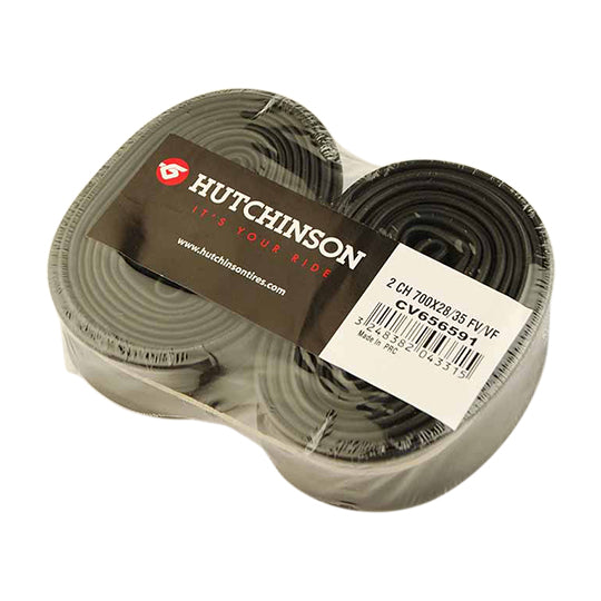 CHAMBRE A AIR VELO 700C (28/35-622) VP 48 MM HUTCHINSON (LOT DE 2 )