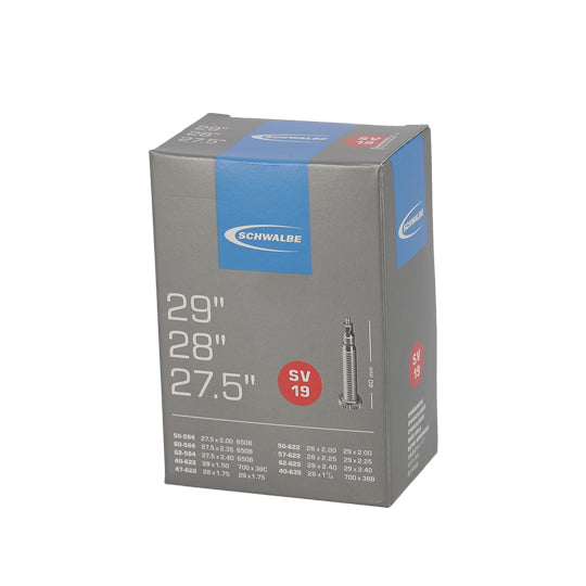 CHAMBRE A AIR VELO 27.5/28/29" X 1.50-2.40 (40/62-584/622) VP SCHWALBE STANDARD SV19