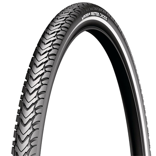 PNEU VTC/URBAIN 700X35C - 28X1.40 TR MICHELIN PROTEK CROSS TT NOIR (37-622) VAE/EBIKE 25