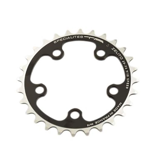 PLATEAU ROUTE DIAM 74 INTER 28DTS NOIR ZELITO TRIPLE (COMP.CAMPA/SHIMANO) TA 5 BRANCHES