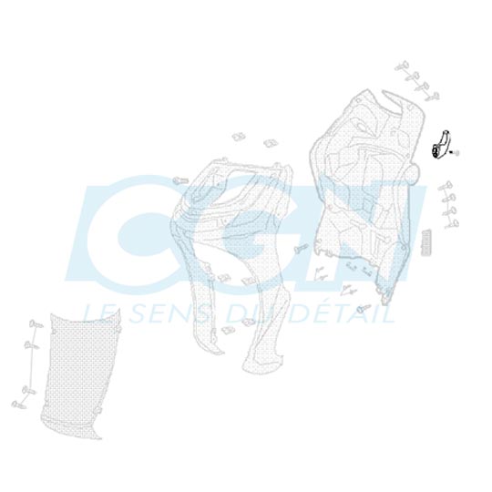 ACCROCHE SAC SCOOTER OEM PEUGEOT TWEET