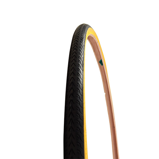 PNEU ROUTE 700X28C TR DELI S-603 ANTI-CREVAISON 1.3MM TT NOIR/BEIGE (28-622)