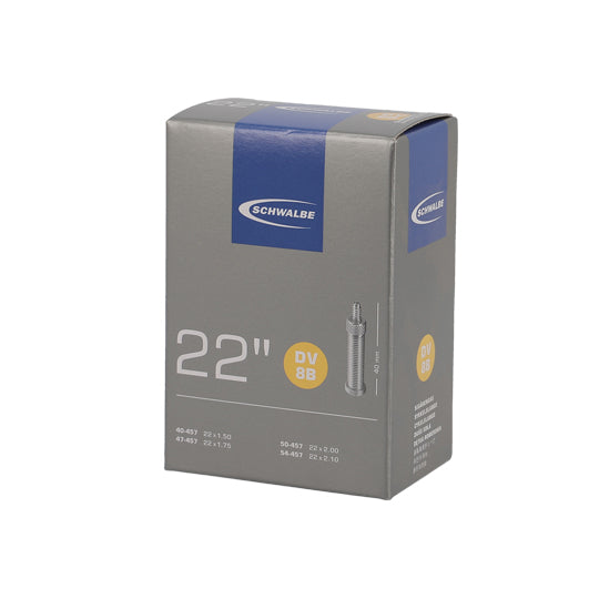 CHAMBRE A AIR VELO 22" X 1.50-2.10 (40/54-457) VD SCHWALBE DV8B