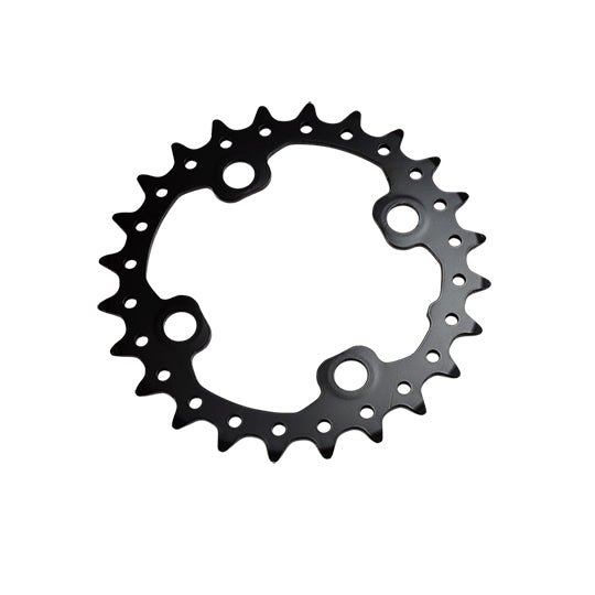 PLATEAU VTT DOUBLE DIAM 64 INTER 24DTS NOIR 4 BRANCHES SHIMANO ORIGINE SLX M675/XT 785