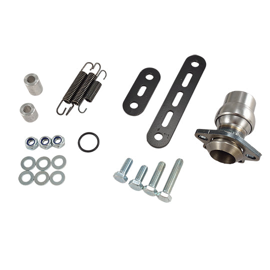 ACCESSOIRE POT MECABOITE DOPPLER GP8.0 ADAPT. DERBI PASSAGE HAUT (ROTULE+VISSERIE+PATTES)
