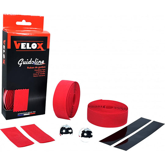 GUIDOLINE VELOX MAXI CORK GRIP ROUGE- EPAISSEUR 2.5MM