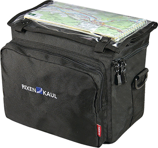 SACOCHE VELO CINTRE KLICKFIX DAYPACK BOX 26X22X16 8L + PORTE CARTE/HOUSSE - SANS FIXATION