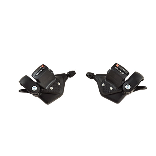 MANETTE VTT RAPID. PUSH-PULL 7X3V. COMPATIBLE SHIMANO NOIR (PR)