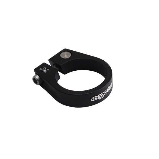 COLLIER TIGE DE SELLE ROUTE D34.9 MM ERGOTEC NOIR ALU 6061