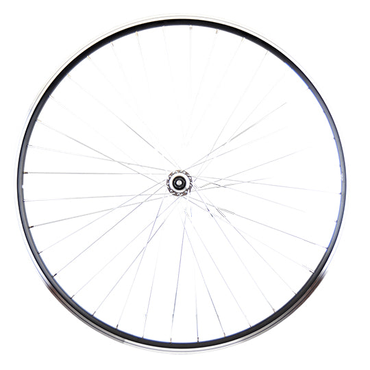 ROUE VTC 28" AV BLOCAGE JANTE NOIR MACH1 ER10. MOYEU MICHE MAGNUM V-BRAKE 36T