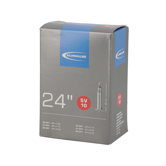 CHAMBRE A AIR VELO 24" X 1.50-2.40 (40/62-507) VP SCHWALBE STANDARD SV10