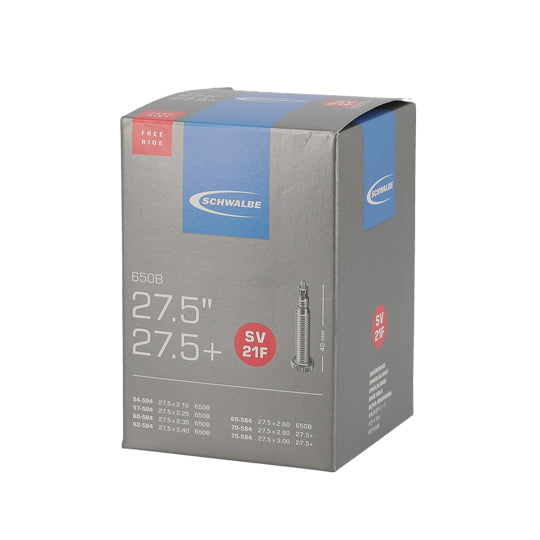 CHAMBRE A AIR VELO 27.5" X 2.10-3.00 (650B - 54/75-584) VP SCHWALBE STANDARD SV21F