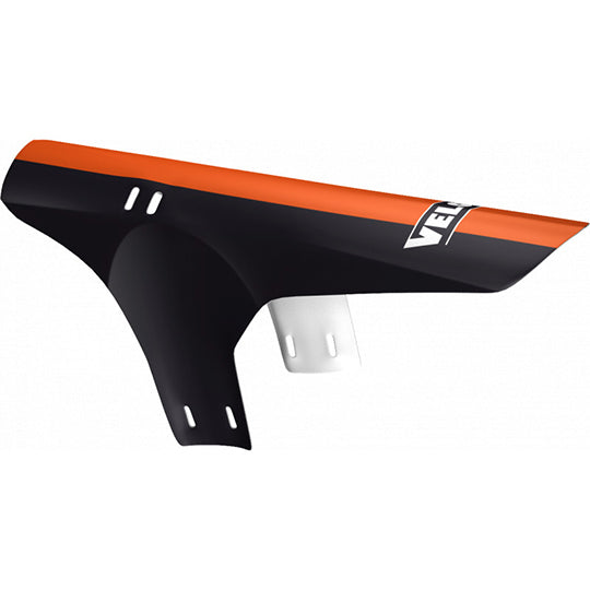 GARDE BOUE VTT AV VELOX NOIR/ORANGE FIXATION FOURCHE