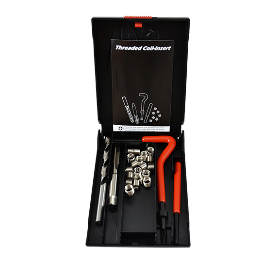 KIT TARAUDAGE AVEC HELICOIL - FILETAGE M8X1.25 (COFFRET 20PCS)