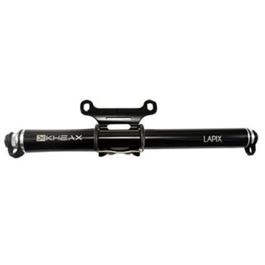 POMPE MINI ROUTE KHEAX LAPIX HP M TOUT ALU NOIR L230MM 140PSI/9.7BAR