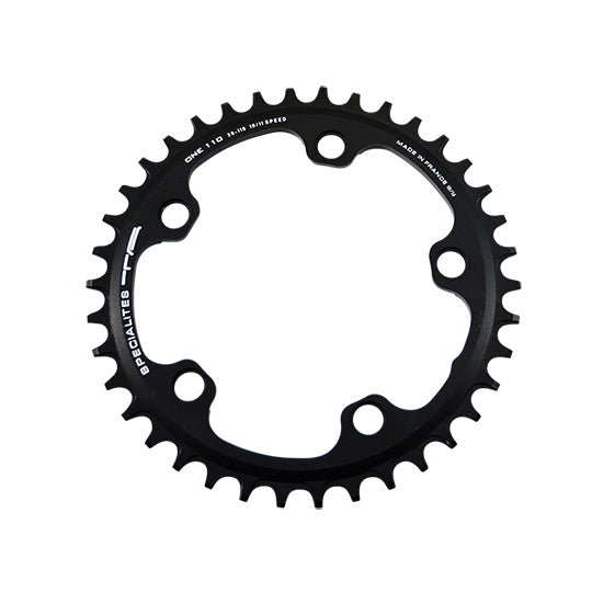 PLATEAU ROUTE DIAM 110 MONO 38DTS NOIR ONE 110 (COMP.SHIM. 5 BRANCHES) TA 10/11/12V.
