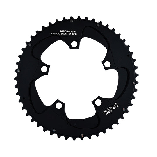 PLATEAU ROUTE DIAM 110 EXTER 50DTS NOIR CT2 (COMP. SRAM) STRONG 11V. 5 BRANCHES
