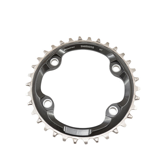 PLATEAU VTT MONO DIAM 96 EXTER 34DTS NOIR 4 BRANCHES SHIMANO XT M8000