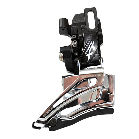 DERAILLEUR VTT AV SHIMANO MONTAGE DIRECT XT M8025 DOUBLE PLATEAUX (TIRAGE HAUT ET BAS)